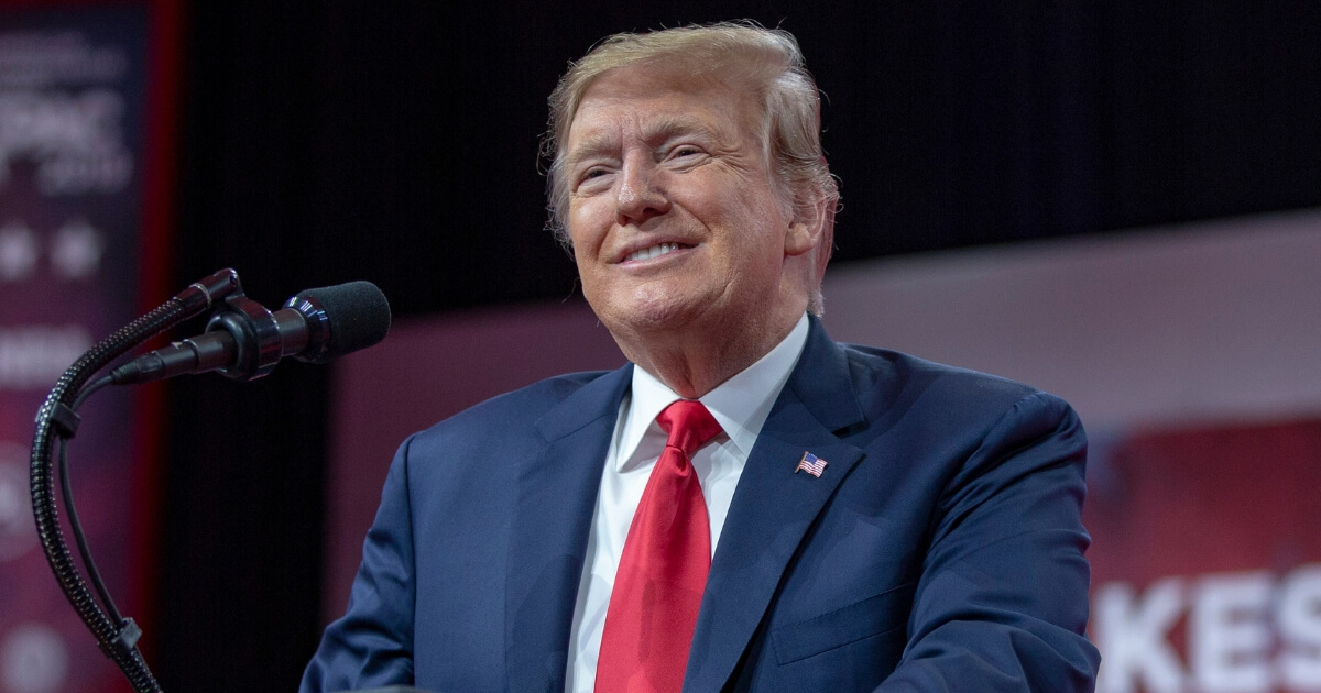 President Donald Trump speaks March 2, 2019 in National Harbor, Maryland.