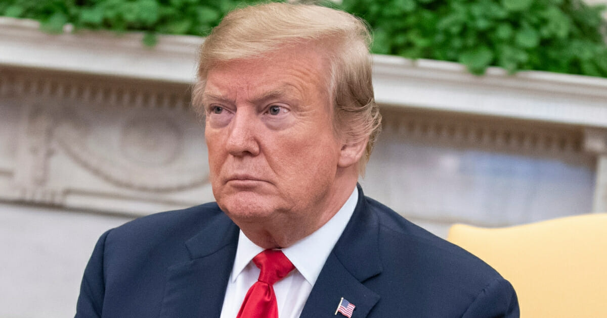 U.S. President Donald Trump listens during a meeting at the White House in Washington, D.C. on March 7, 2019.