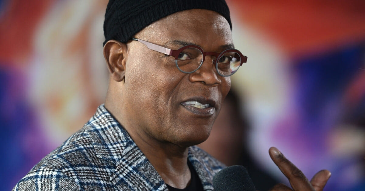 Samuel L. Jackson attends an event in London to promote the film "Captain Marvel" on Feb. 27, 2019.
