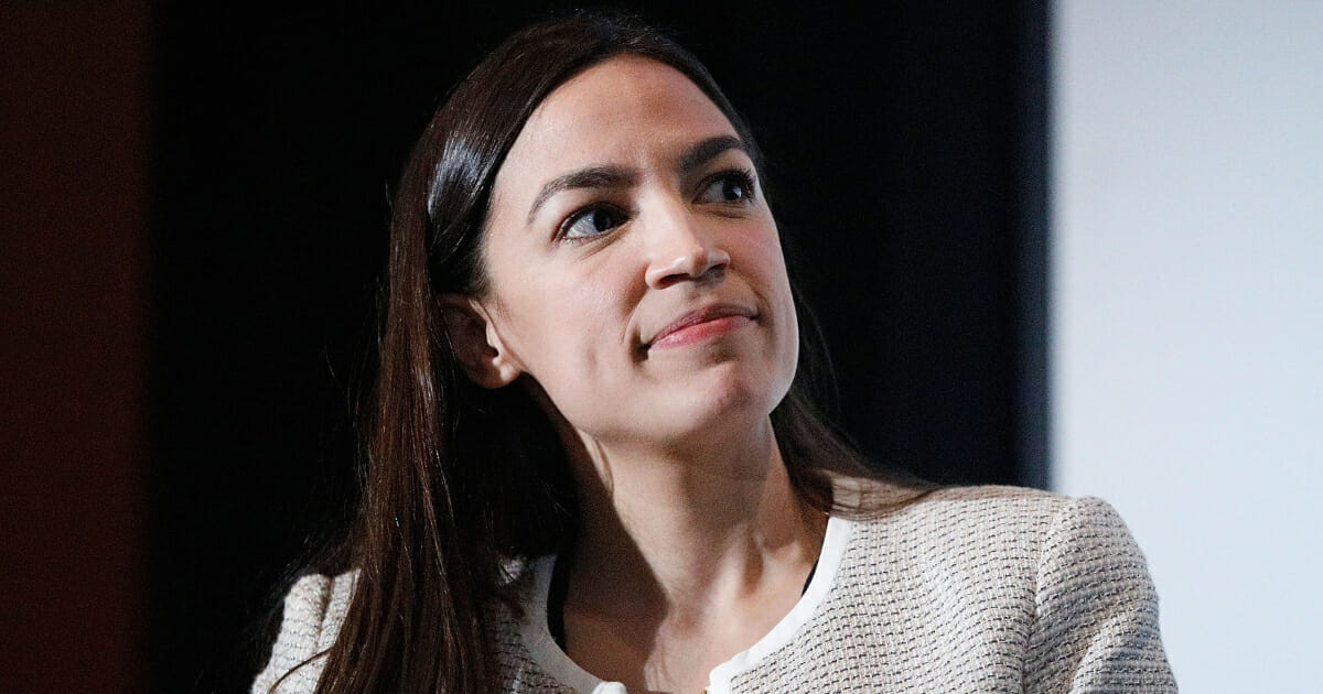 Democratic Rep. Alexandria Ocasio-Cortez of New York.