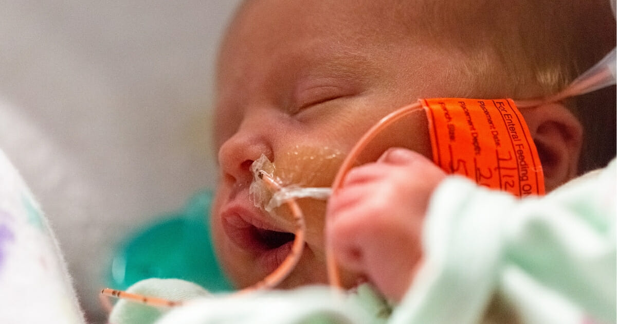 Baby in the NICU