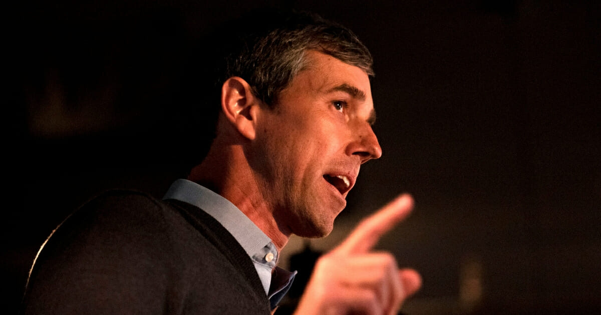 Democratic party presidential candidate Beto O'Rourke