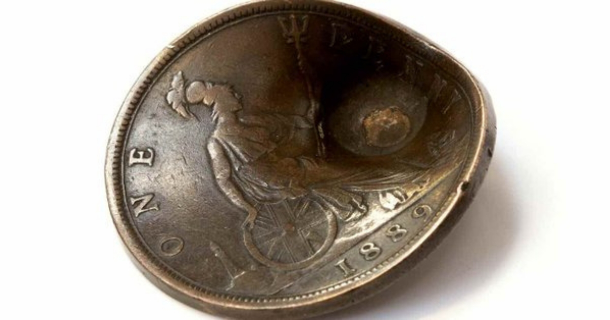 dented penny