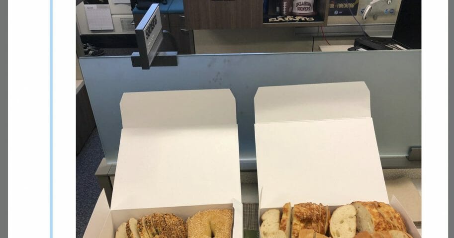 New Yorkers not amused by man who sliced bagels like bread
