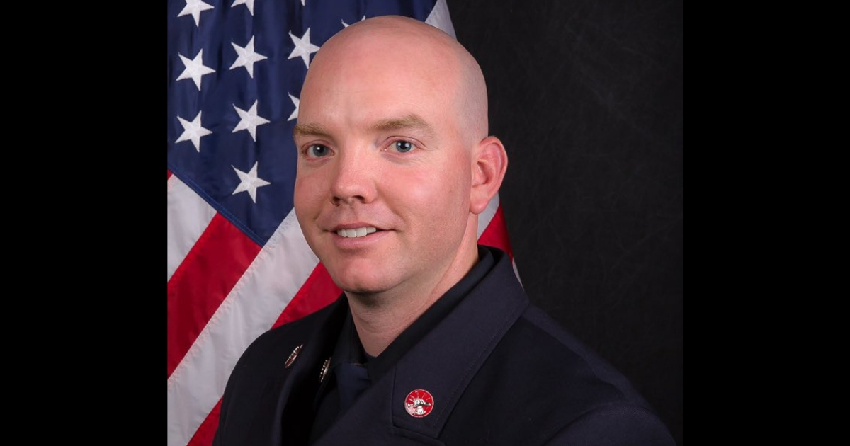Firefighter Cody Mooney.