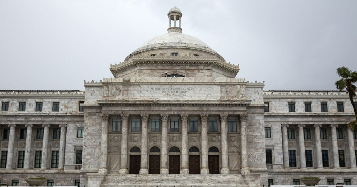 Capital building in San Juan, Puerto Rico