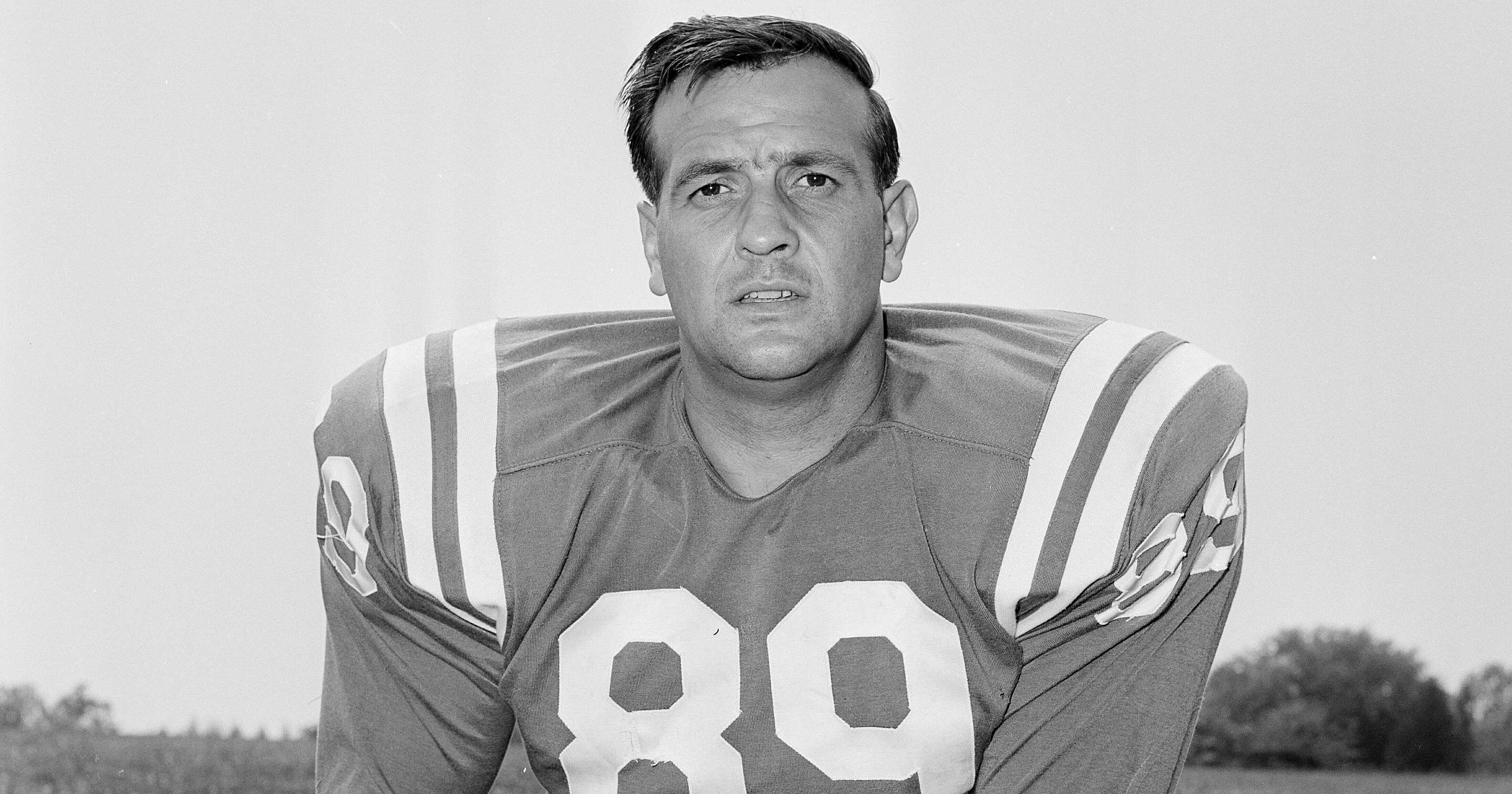 Former Baltimore Colts star Gino Marchetti.