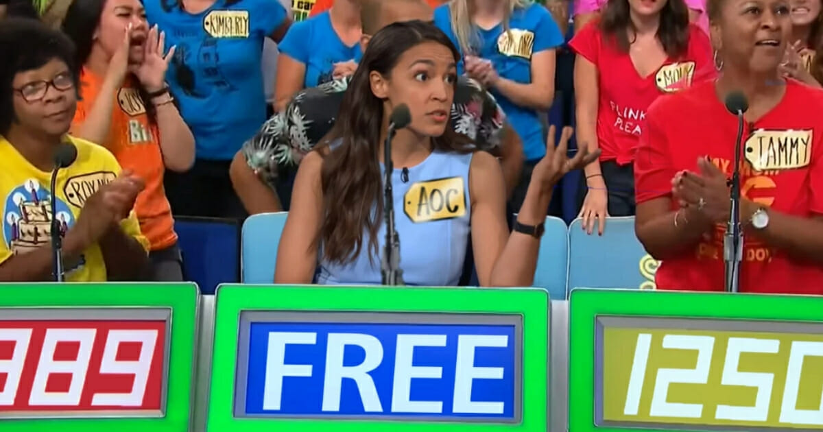 The Babylon Bee, a satire site, depicted Rep. Alexandria Ocasio-Cortez, D-New York, as a contestant on "The Price Is Right."