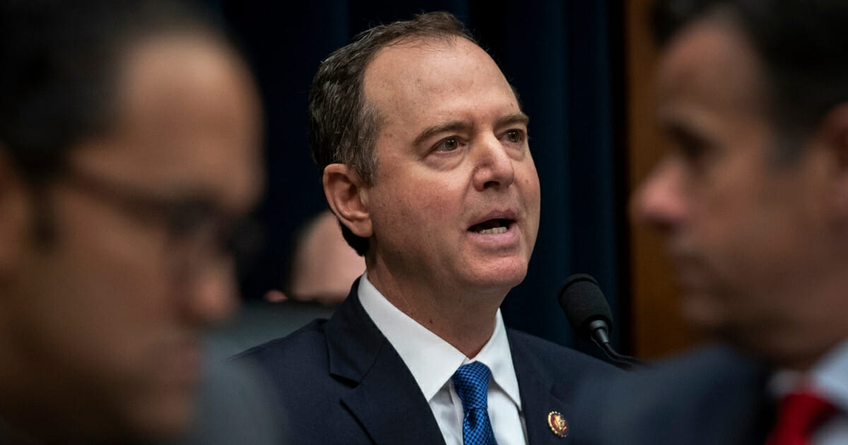 Adam Schiff speaks during a hearing about 2016 Russian interference in the U.S. election, on March 28, 2019, in Washington, D.C.