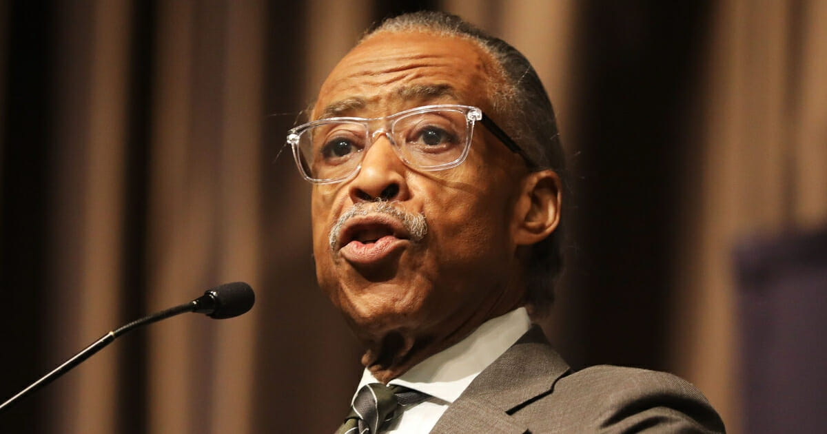 Rev. Al Sharpton speaks at the National Action Network's annual convention April 4, 2019, in New York City.