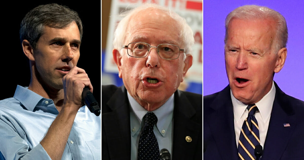 Beto O'Rourke; Bernie Sanders; Joe Biden
