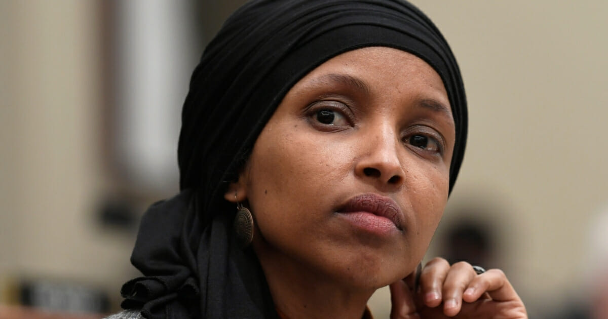 Rep. Ilhan Omar on Capitol Hill in Washington, D.C., on March 12, 2019.