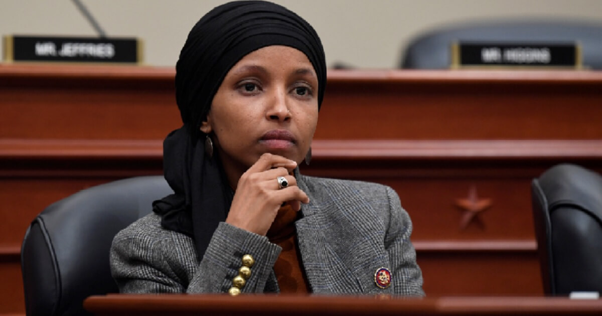 U.S. Rep. Ilhan Omar, pictured in a file photo from a March 12 House Budget Committee Hearing.