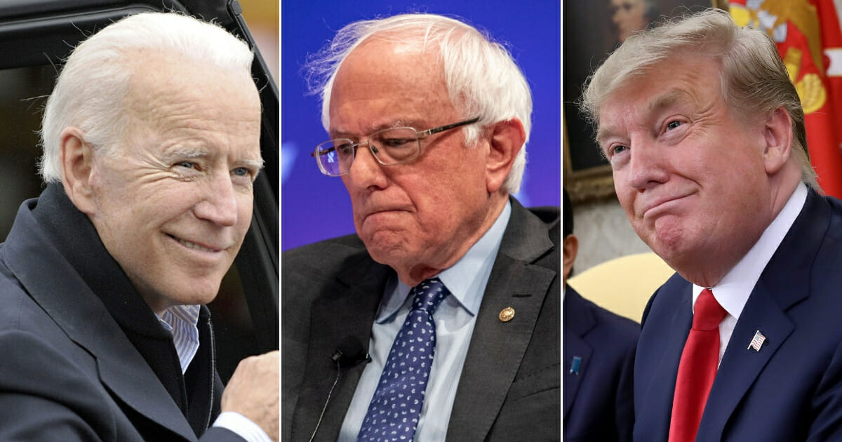 Joe Biden; Bernie Sanders; President Donald Trump