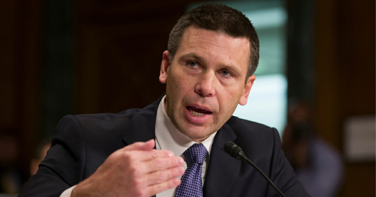 Kevin McAleenan speaks during a hearing of the Senate Judiciary Committee in Washington, D.C., on March 6, 2019.
