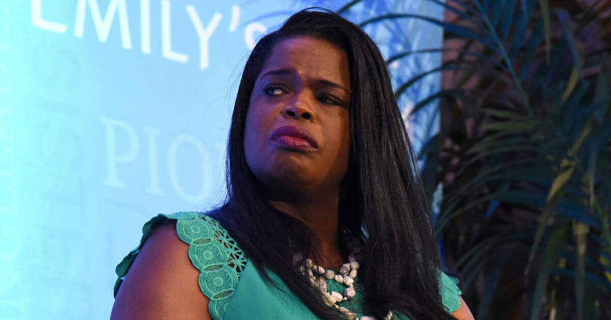 Kim Foxx on stage at Four Seasons Hotel Los Angeles in Beverly Hills on Feb. 19, 2019.