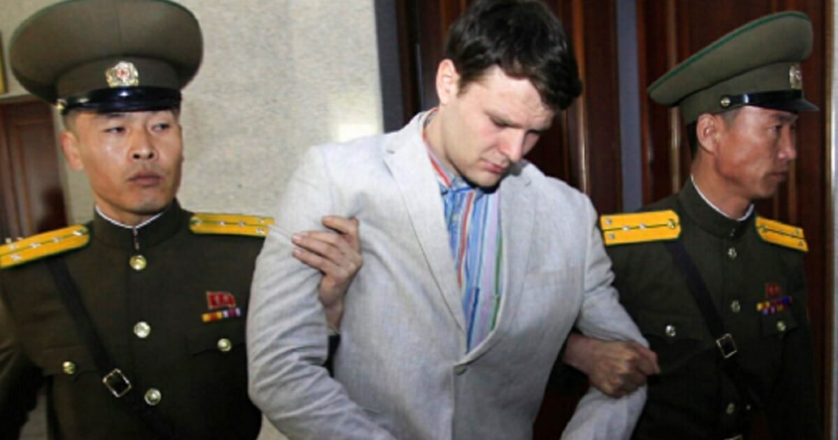 University of Virginia student Otto Warmbier is pictured before being sent to prison in North Korea in 2016.