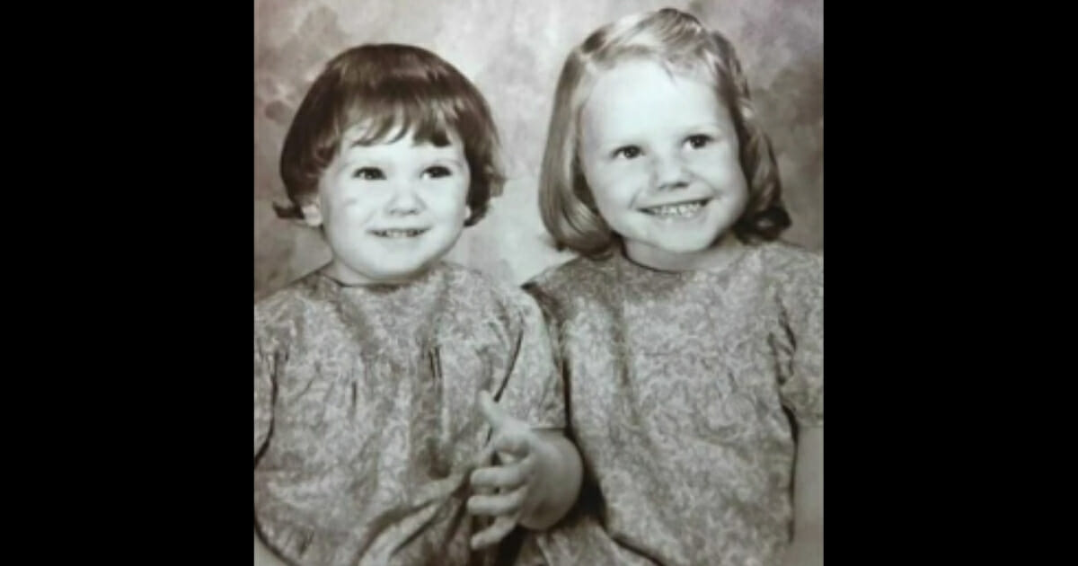 Two little girls.
