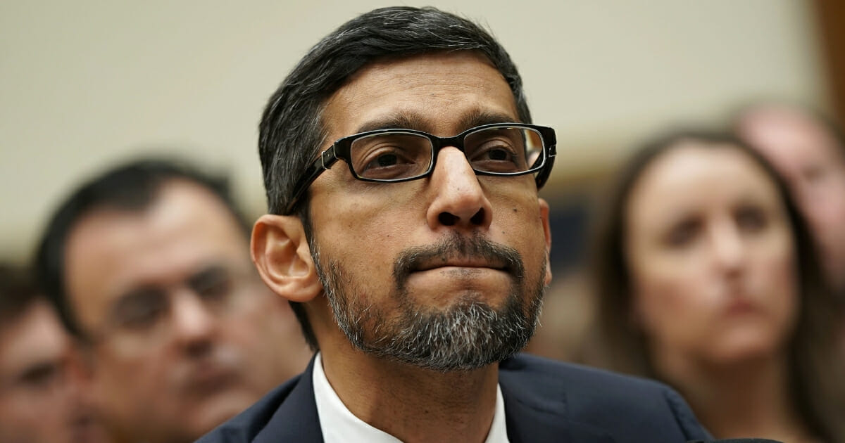 Google CEO Sundar Pichai testifies before the House Judiciary Committee at the Rayburn House Office Building on Dec. 11, 2018 in Washington, D.C.