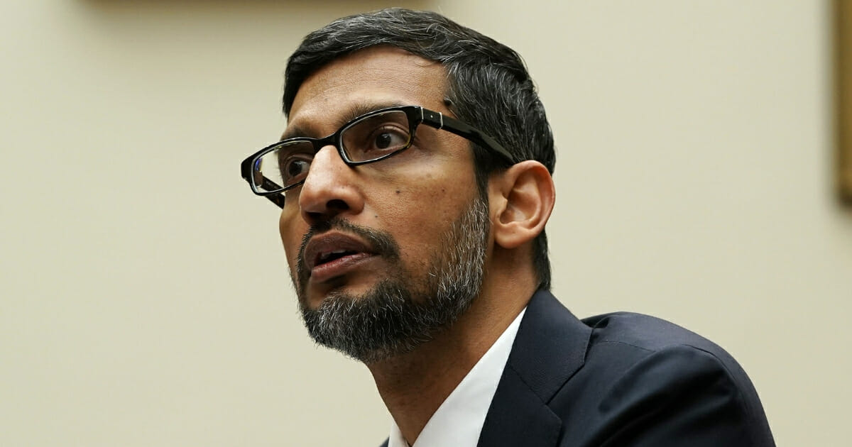 Google CEO Sundar Pichai testifies before the House Judiciary Committee at the Rayburn House Office Building on Dec. 11, 2018, in Washington, D.C.