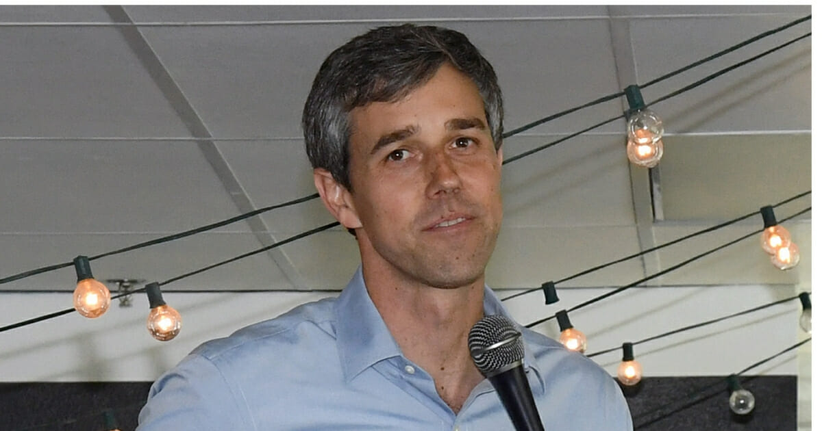 Former Rep. Robert "Beto" O'Rourke in a file photo from March.