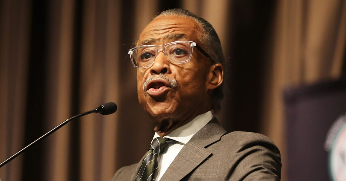 Rev. Al Sharpton speaks at the National Action Network's annual convention on April 4, 2019 in New York City.