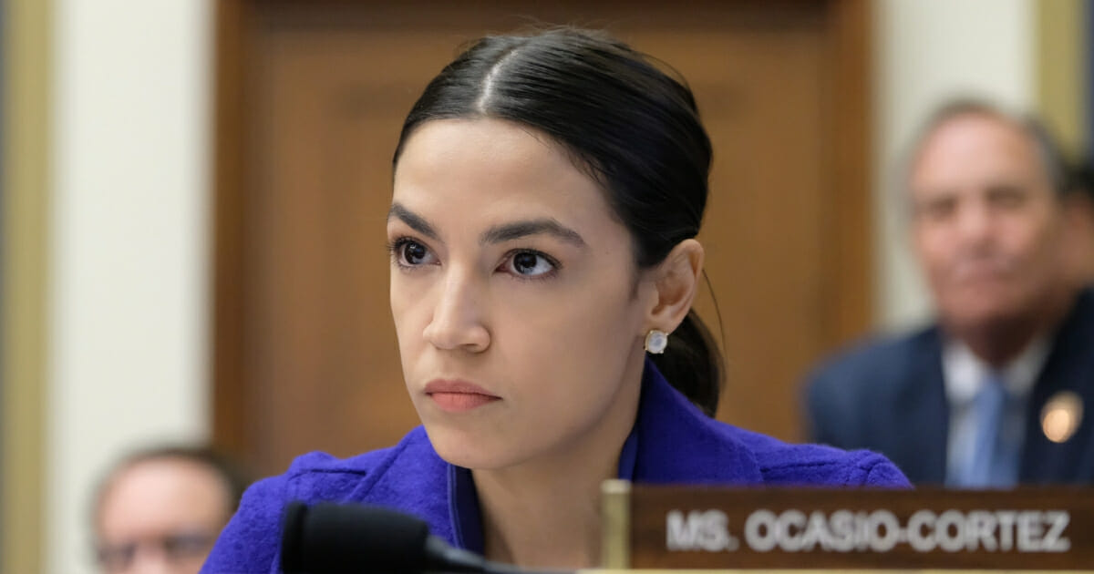 Democratic Rep. Alexandria Ocasio-Cortez of New York