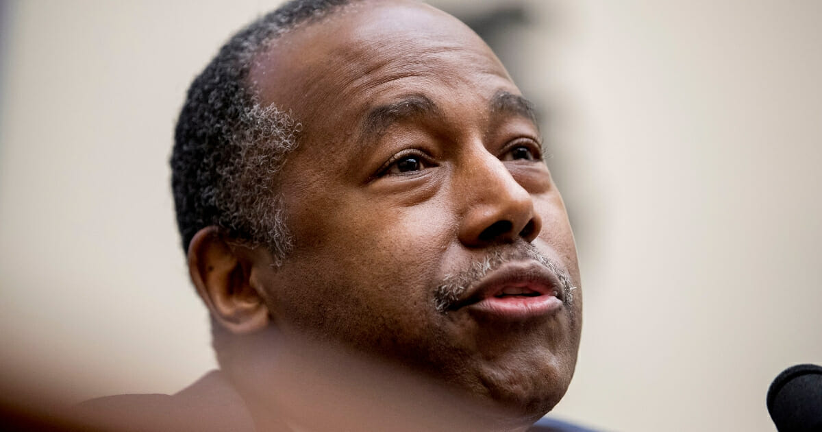 Housing and Urban Development Secretary Ben Carson testifies at a House Financial Services Committee oversight hearing on Capitol Hill in Washington, D.C., on Tuesday, May 21, 2019.