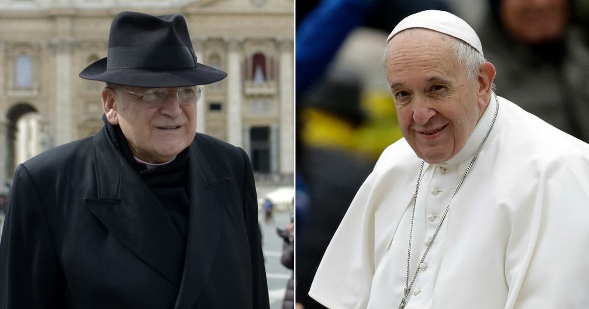 Cardinal Raymond Burke; Pope Francis