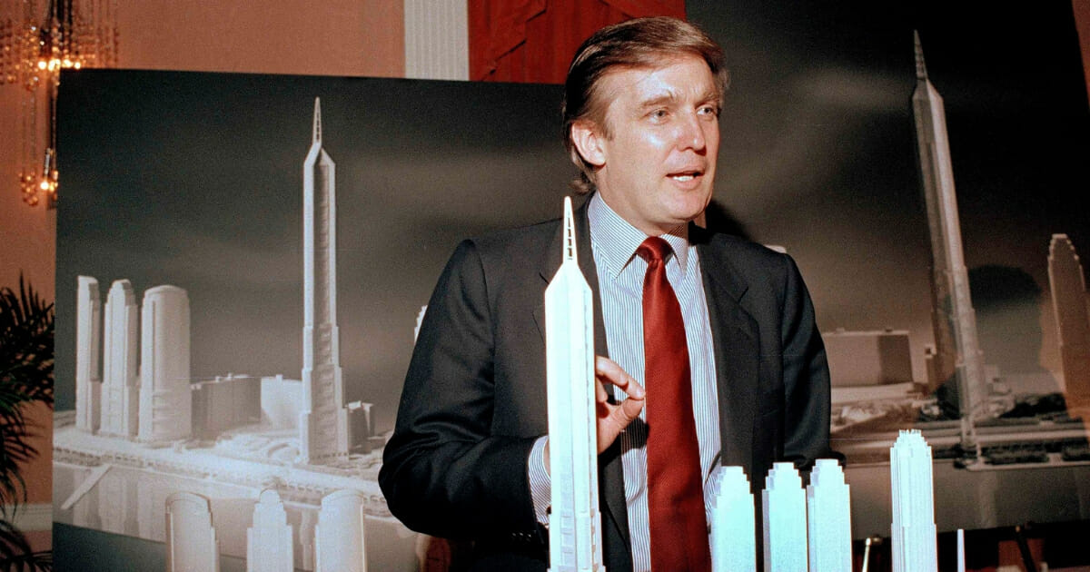 Donald Trump in 1985