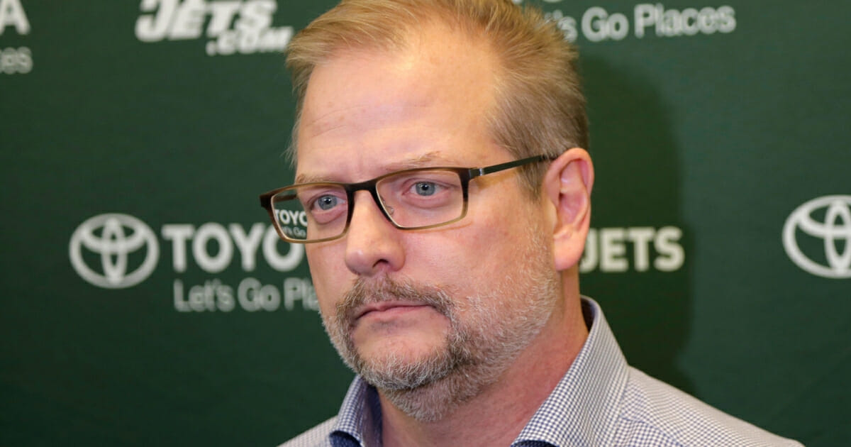 Former New York Jets general manager Mike Maccagnan.