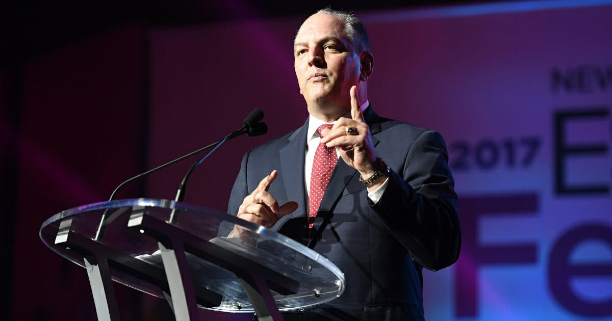 Louisiana Gov. John Bel Edwards speaks onstage at the 2017 ESSENCE Festival presented by Coca-Cola at the Ernest N. Morial Convention Center on June 30, 2017 in New Orleans, Louisiana.