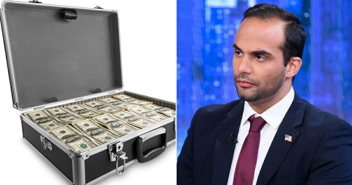 A case full of cash; George Papadopolous