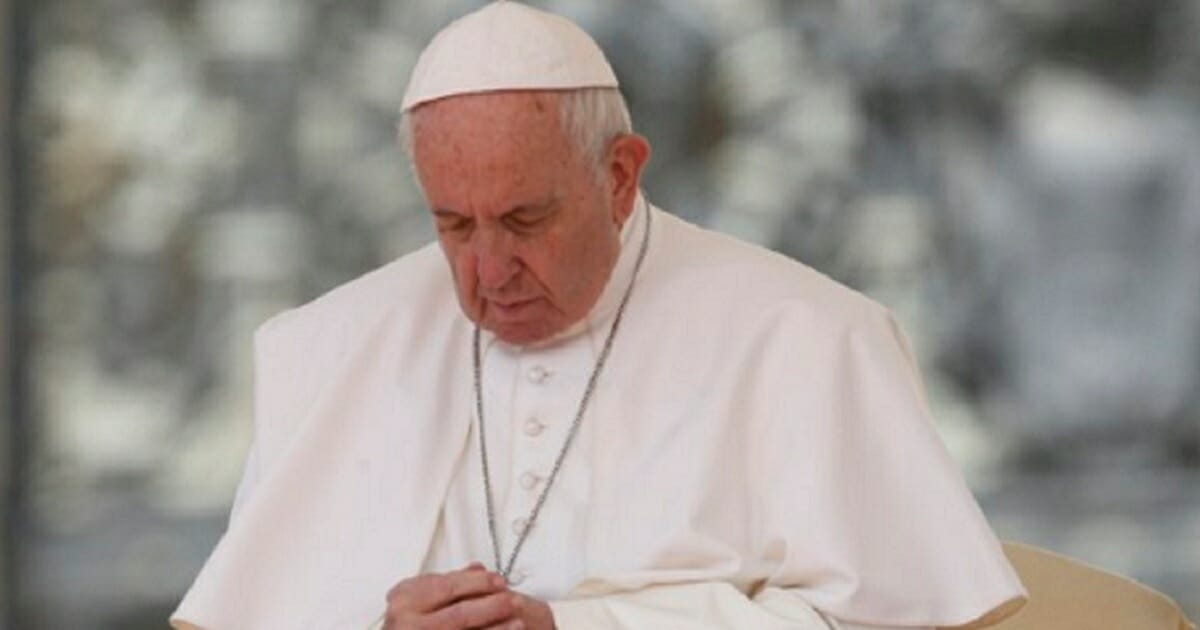 Pope Francis prays for murdered missionary.