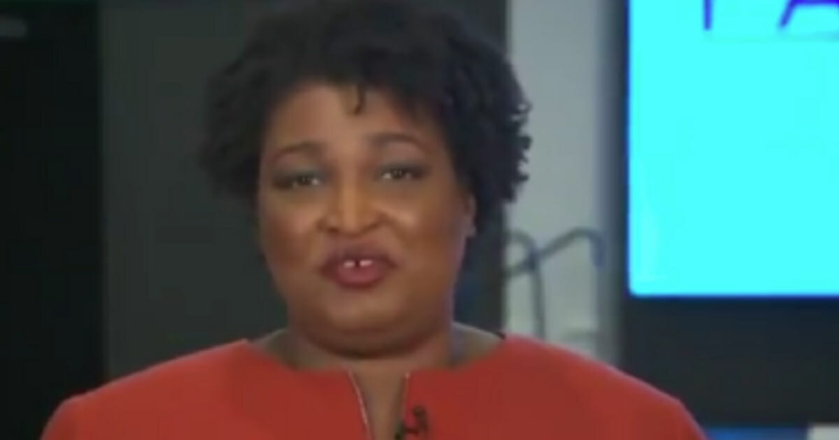 Former Georgia gubernatorial candidate Stacey Abrams revealed on Thursday that she is open to the idea of running to be the vice president for the 2020 for the Democratic nominee, despite proclaiming weeks earlier that she doesn’t “run for second place.” (@MSNBC / Twitter screen shot)