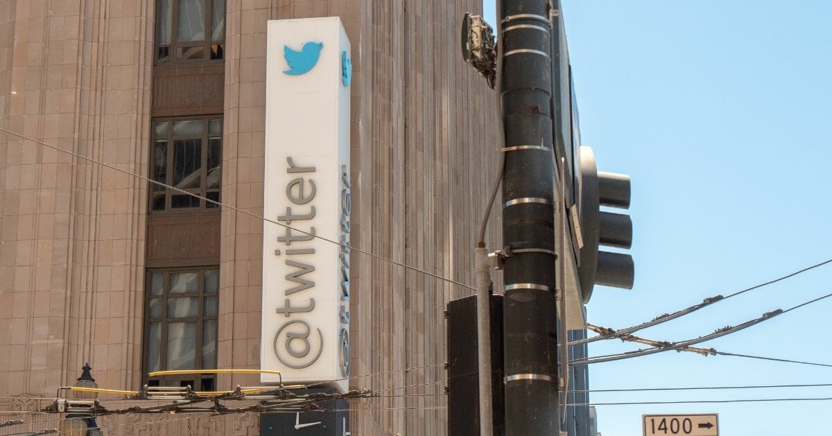 Twitter headquarters on Market Street in San Francisco.
