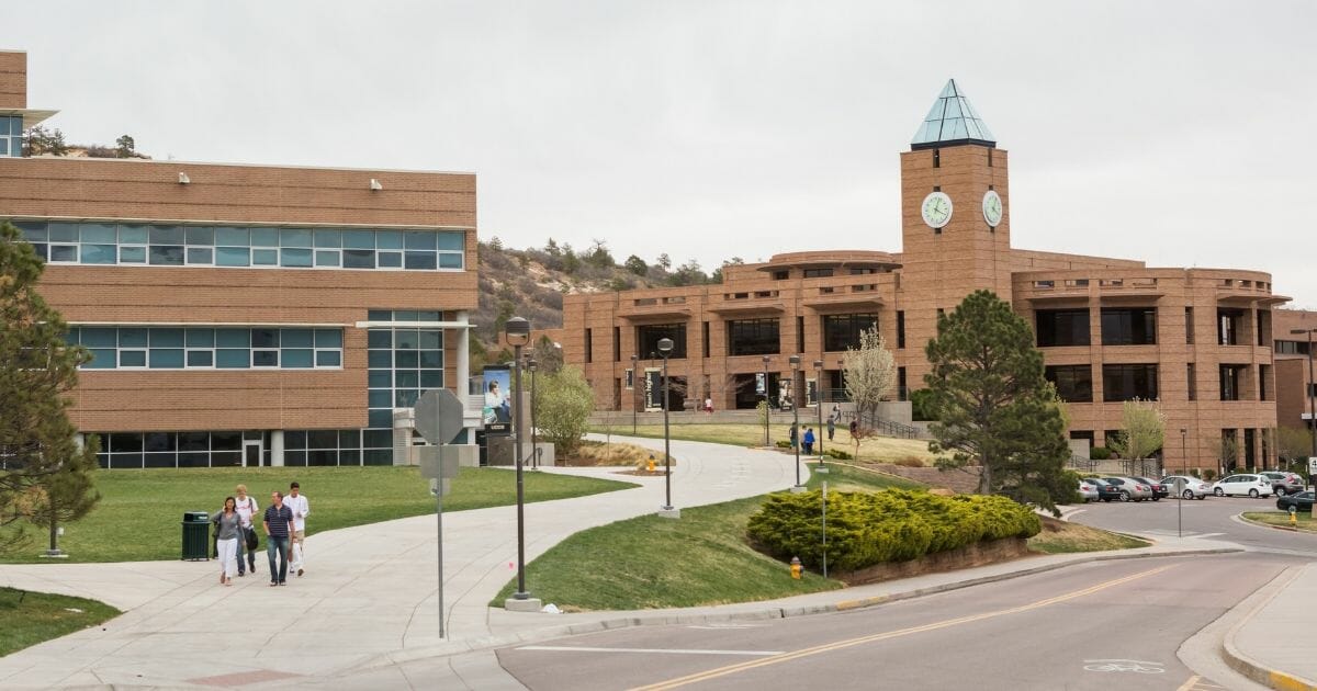 New student orientation day at University of Colorado at Colorado Springs on April 26, 2014.