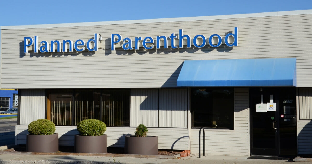 A Planned Parenthood clinic in Ann Arbor, Michigan, is pictured in a 2014 file photo.