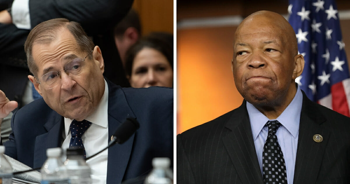 House Judiciary Committee Chairman Jerrold Nadler, left; and Oversight and Reform Committee Chairman Elijah Cummings, right.