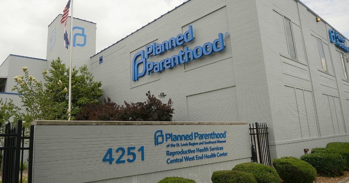 The Planned Parenthood Reproductive Health Services Center in St Louis.