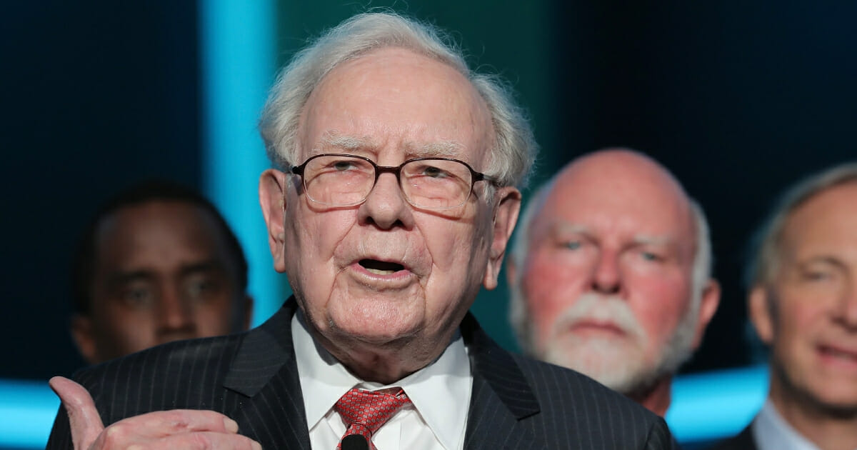 Investor and philanthropist Warren Buffett is pictured in a file photo from September 2017 in New York.