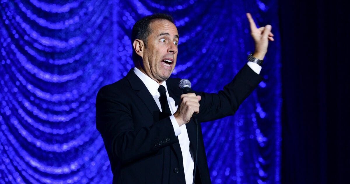 Jerry Seinfeld performs