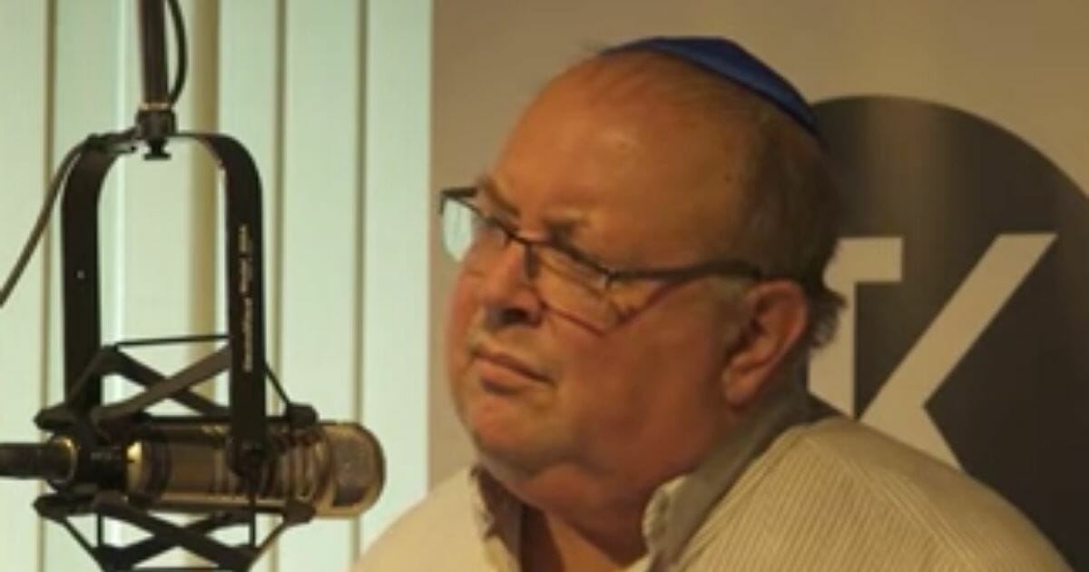 Rabbi Ben Sendrow on a radio show