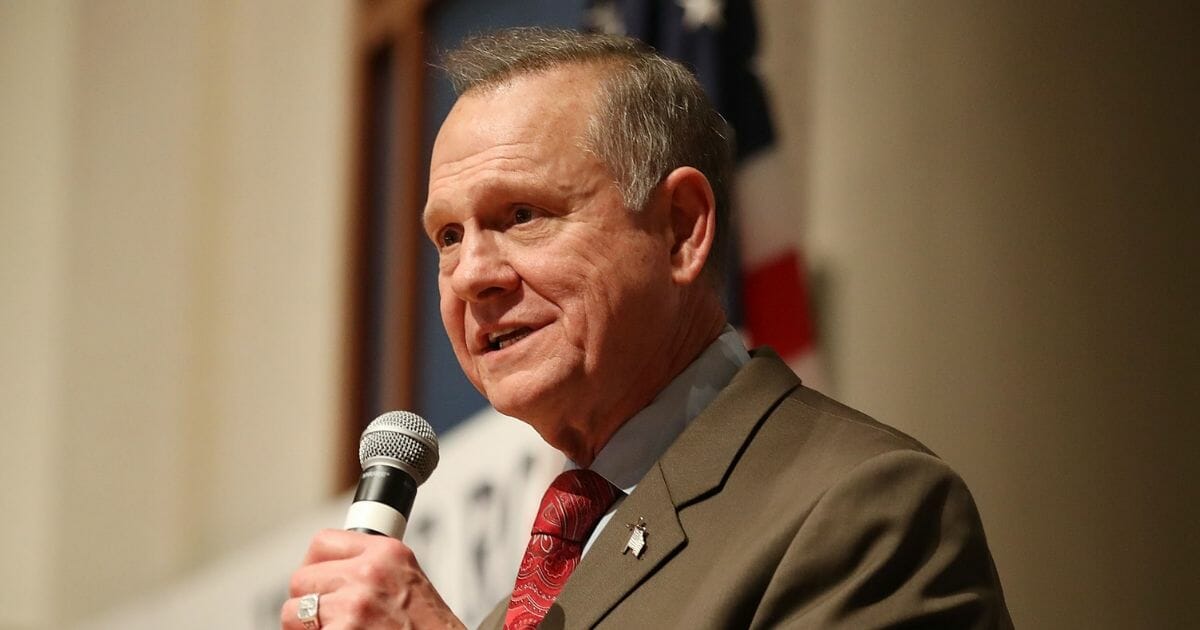 Republican Senatorial candidate Roy Moore