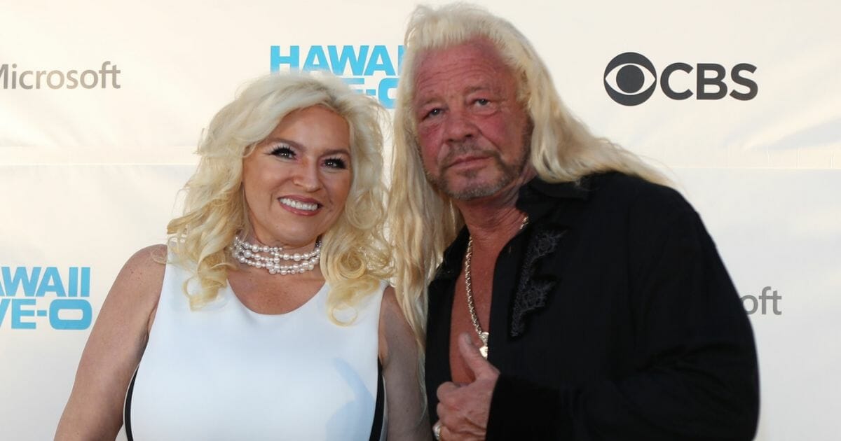 Beth Chapman and Duane Chapman attend the Sunset on the Beach event celebrating season 8 of "Hawaii Five-0" at Queen's Surf Beach on Nov. 10, 2017, in Waikiki, Hawaii.
