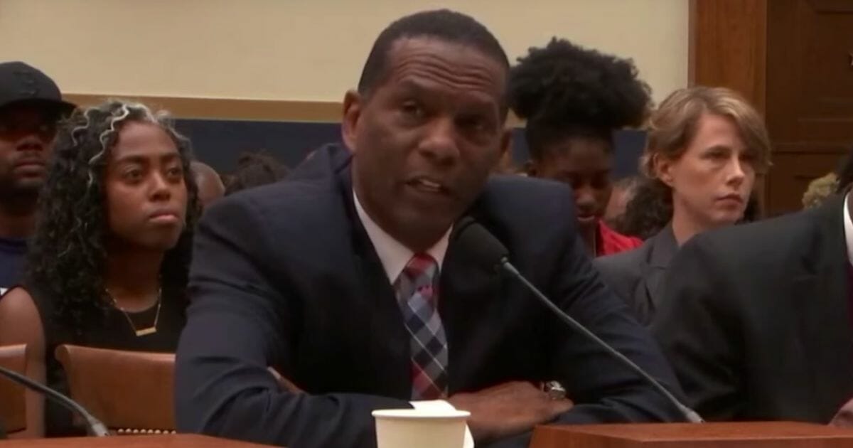 Fox News contributor and former NFL player Burgess Owens turned the tables on Democrats during a congressional hearing about reparations Wednesday, June 19, 2019, on Capitol Hill in Washington, D.C.