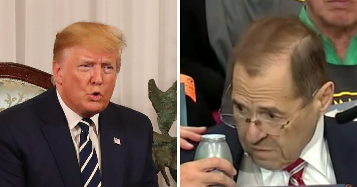 President Trump put all of that partisan rancor to the side in a quiet display of compassionate humanity after Rep. Nadler suffered a brief health scare in May that landed him in the hospital, according to Yahoo News.