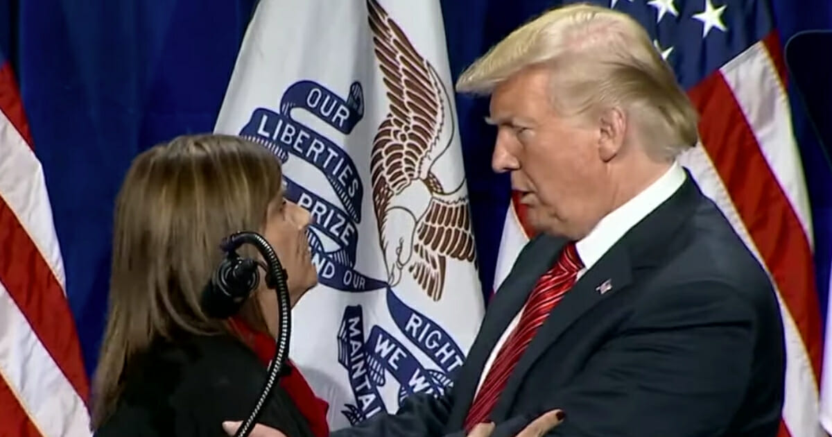 Michelle Root, whose daughter Sarah died in a car crash allegedly caused by an illegal immigrant, gave an emotional speech Tuesday thanking "our wonderful" President Donald Trump for standing with angel families.