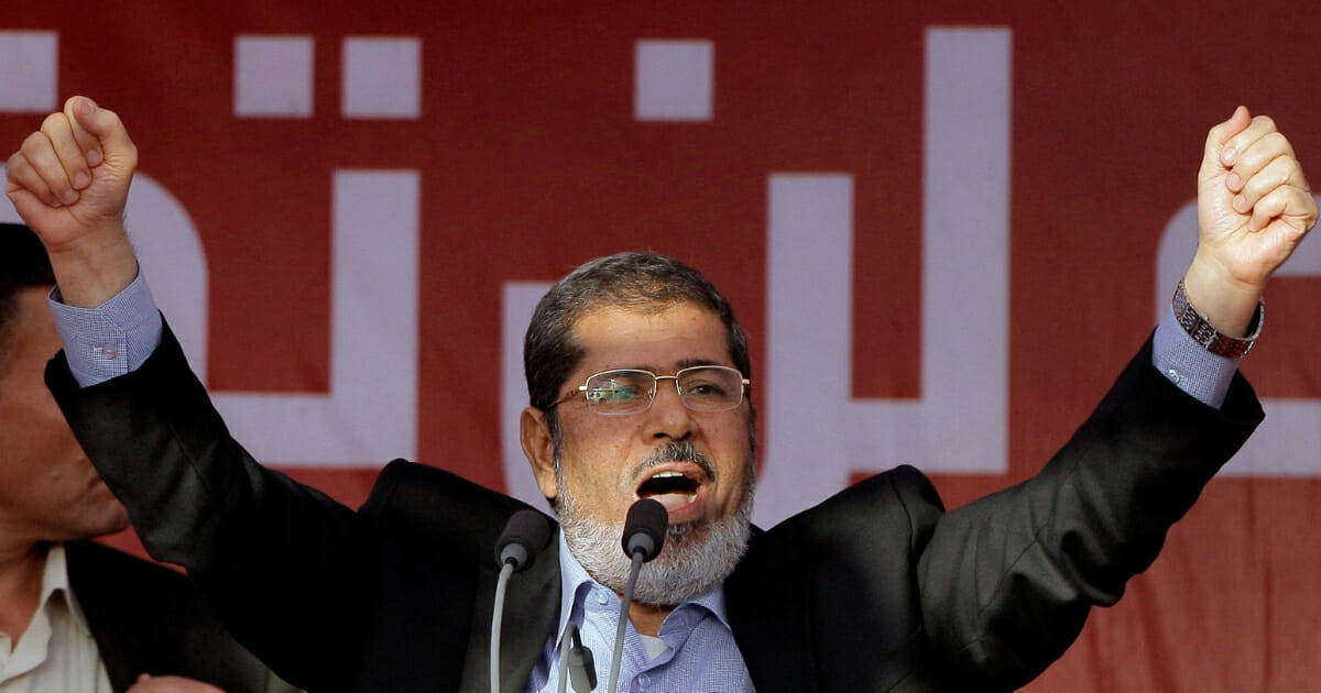 Former Egyptian President Mohammed Morsi.