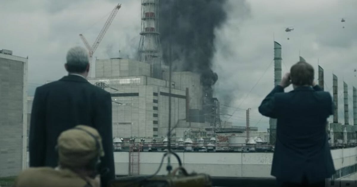 A scene from the HBO series "Chernobyl"